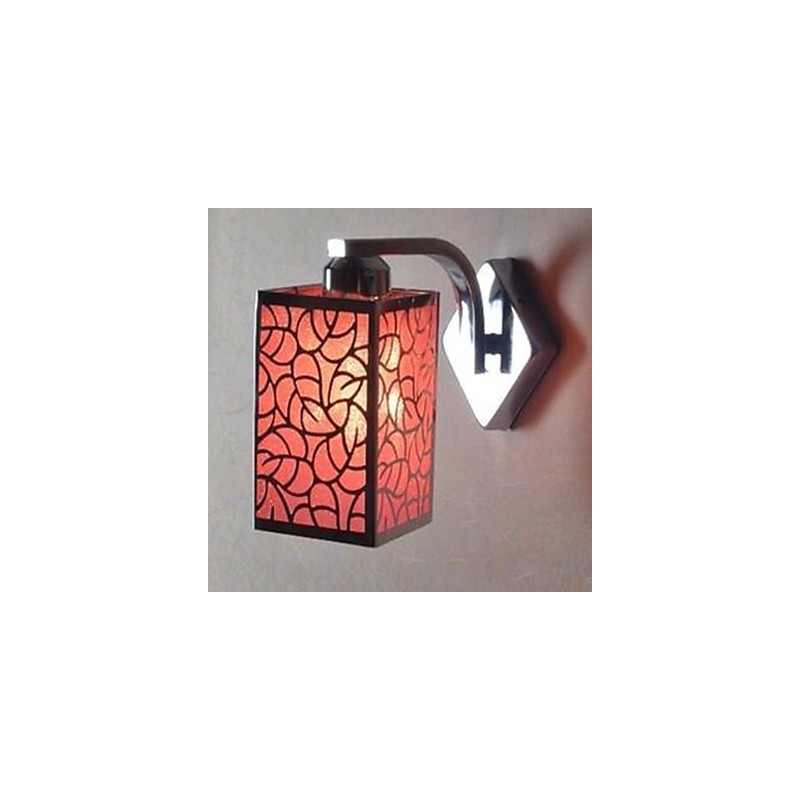Applique da parete LED singola cromata