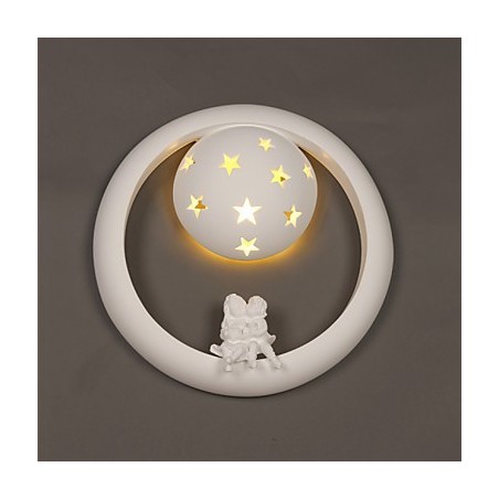 Applique da parete moderna in metallo per camera bambini e portico