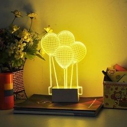 Applique da parete a filo moderna in metallo bianco con LED integrato