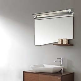 Applique da bagno LED Mini moderna contemporanea in metallo
