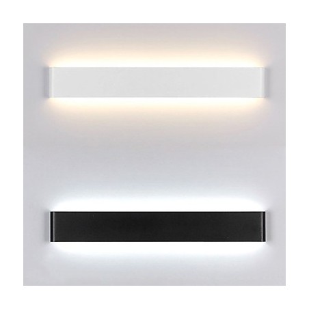 Applique da parete moderna in metallo, LED integrato, 40 W, 24 cm