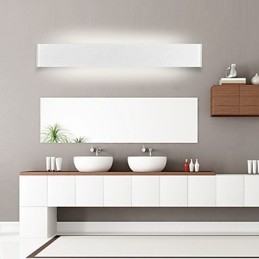 Applique da parete moderna in metallo, LED integrato, 40 W, 24 cm