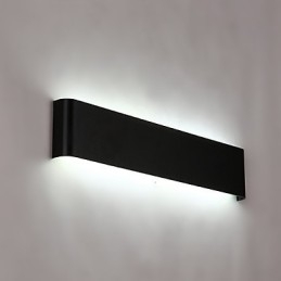 Applique da parete moderna in metallo, LED integrato, 40 W, 24 cm
