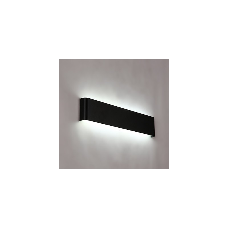 Applique da parete moderna in metallo, LED integrato, 40 W, 24 cm