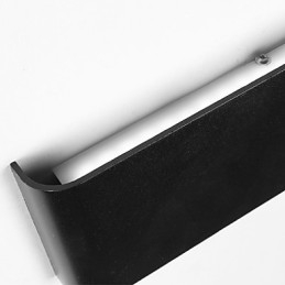 Applique da parete moderna in metallo, LED integrato, 40 W, 24 cm