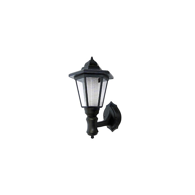 Applique da parete solare LED da esterni con sensore per giardino, percorso e cortile