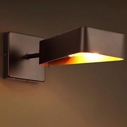 Applique da parete in ferro battuto stile industriale loft