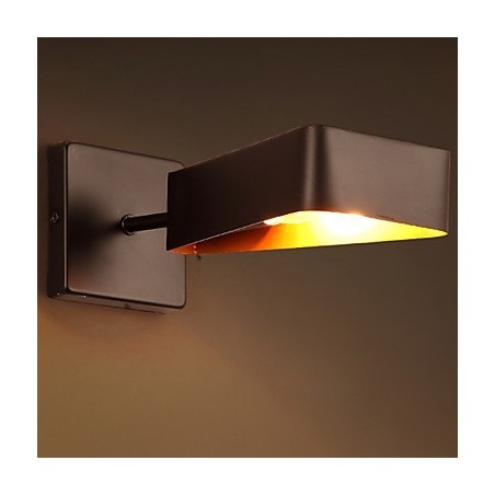 Applique da parete in ferro battuto stile industriale loft