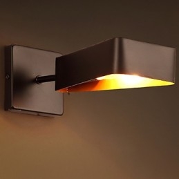 Applique da parete in ferro battuto stile industriale loft