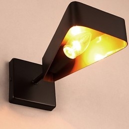 Applique da parete in ferro battuto stile industriale loft