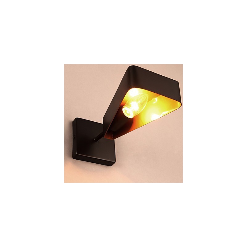 Applique da parete in ferro battuto stile industriale loft