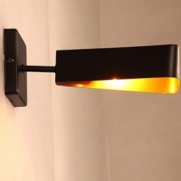 Applique da parete in ferro battuto stile industriale loft