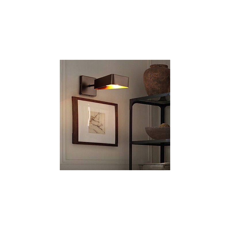 Applique da parete in ferro battuto stile industriale loft