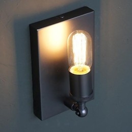 Applique da parete Edison in metallo stile industriale creativo