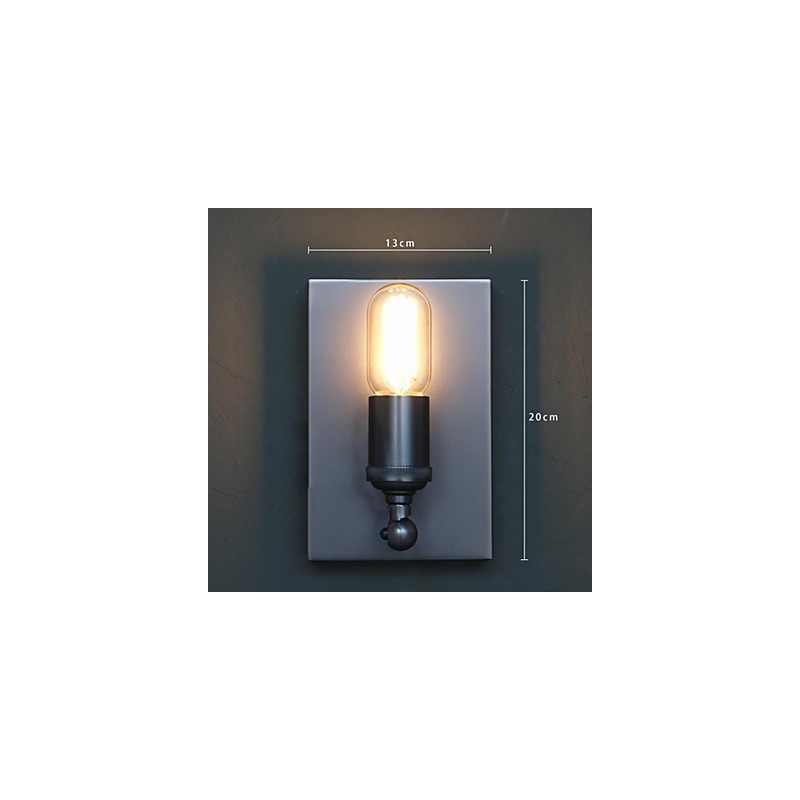 Applique da parete Edison in metallo stile industriale creativo