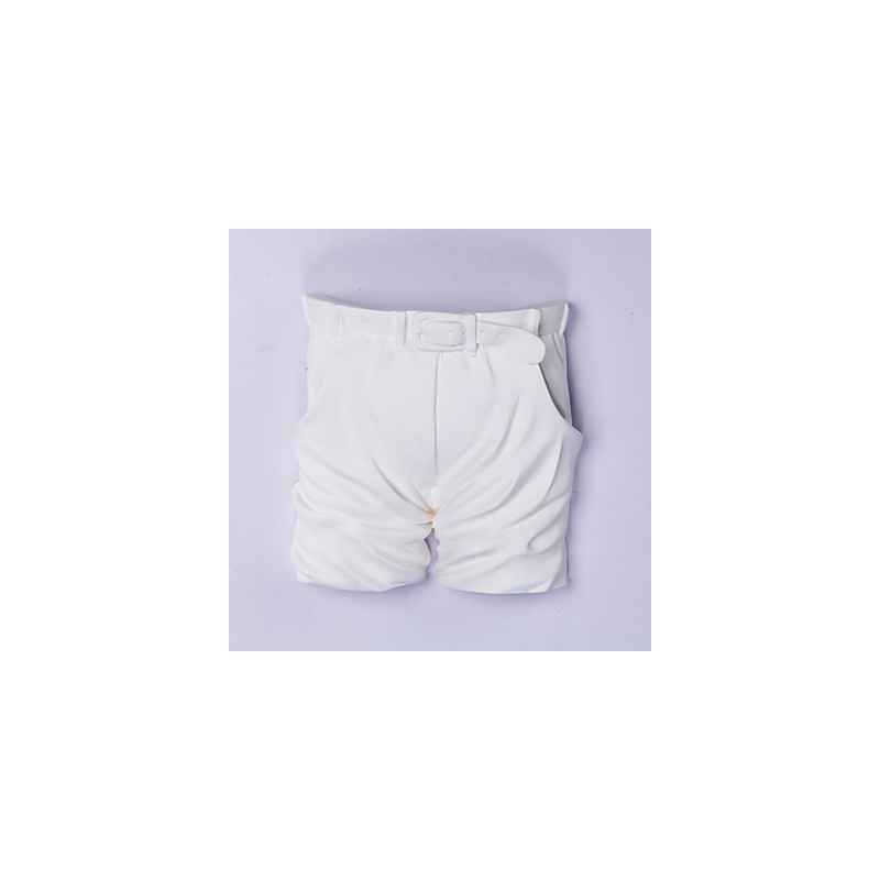 Applique da parete a filo per cameretta bambini, design creativo contemporaneo, forma pantaloni