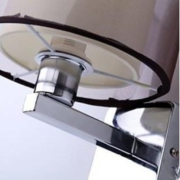Applique da parete LED moderna/cotemporanea cromo, argento e bianca