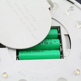 Applique da parete solare LED da esterno bianca con sensore