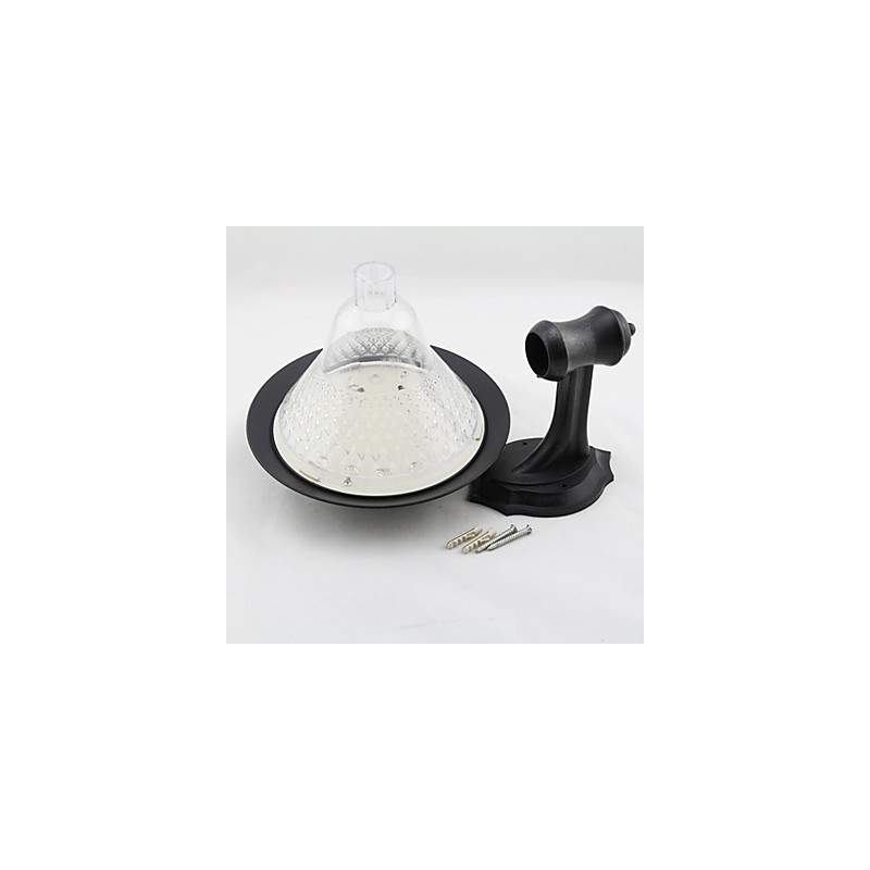 Applique da parete solare LED da esterno bianca con sensore
