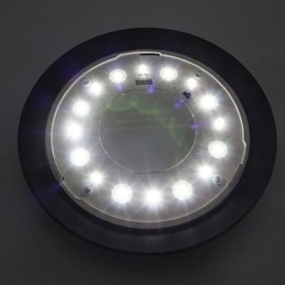 Applique da parete solare LED da esterno bianca con sensore