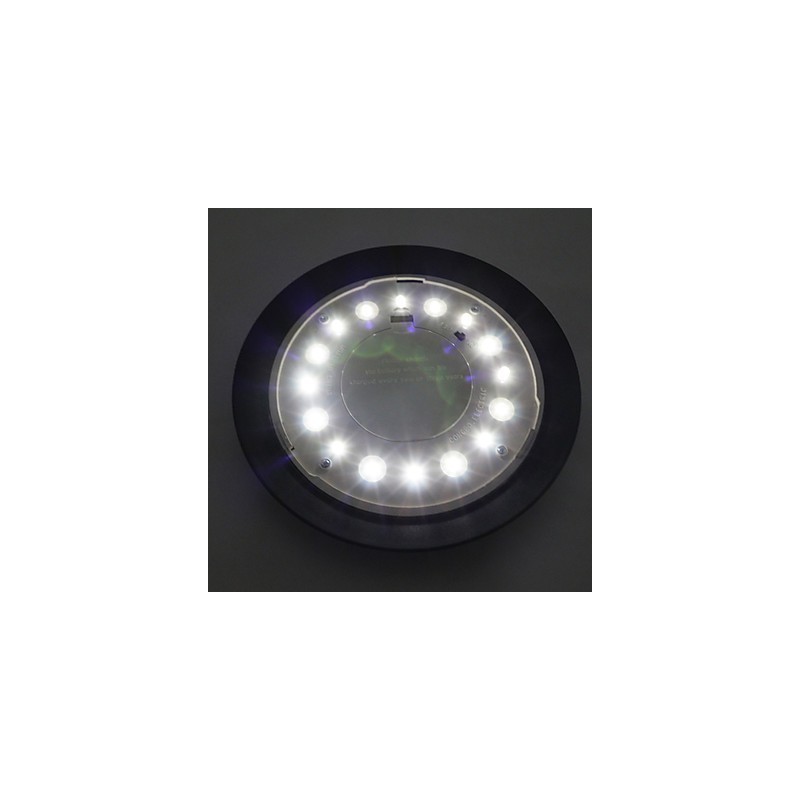 Applique da parete solare LED da esterno bianca con sensore