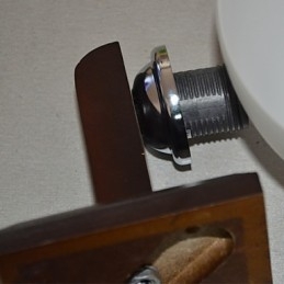 Applique da parete creativa in legno massello per camera da letto
