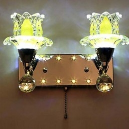Applique da parete in cristallo moderna contemporanea