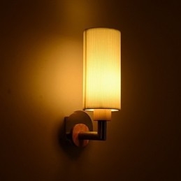 Applique da parete moderna in legno e bambù