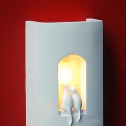 Applique da parete a filo LED Kitty per camera bambini