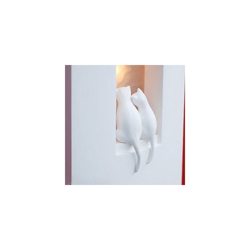 Applique da parete a filo LED Kitty per camera bambini