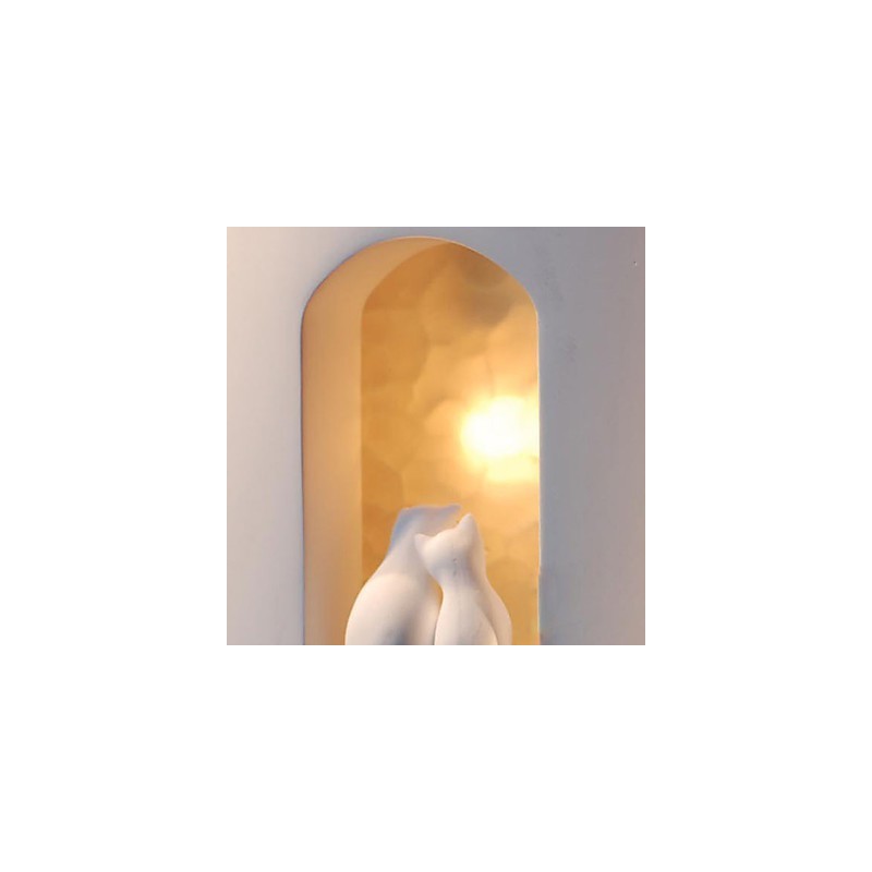Applique da parete a filo LED Kitty per camera bambini