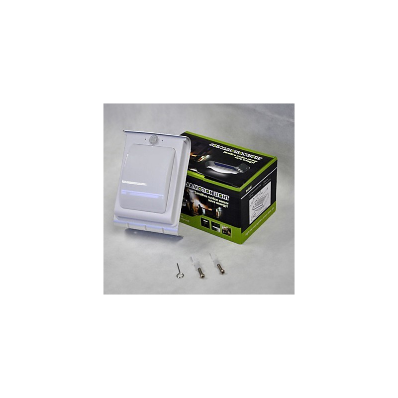 Applique solare LED da esterno con sensore vocale per recinzione da giardino