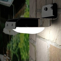 Applique solare LED da esterno con sensore vocale per recinzione da giardino