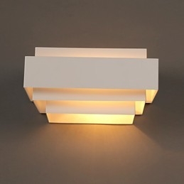 Applique da parete a filo in ferro battuto, stile moderno