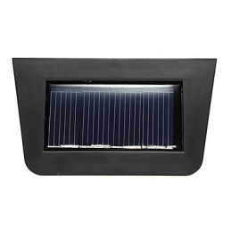 Applique da parete solare da esterno con 2 lanterne, LED giallo caldo