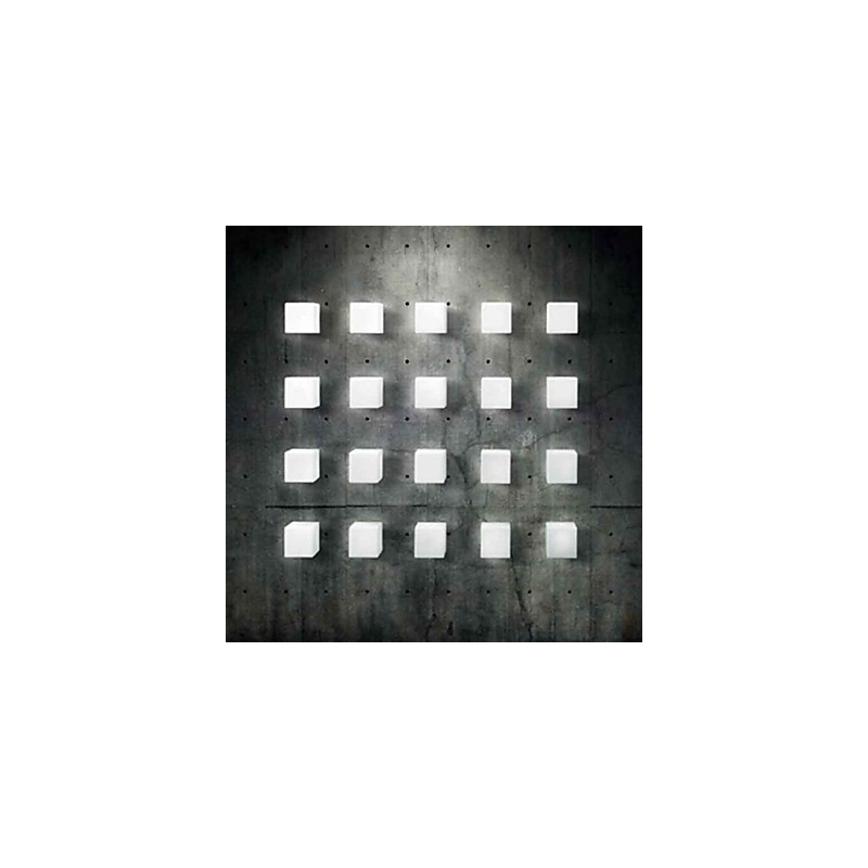 Applique da parete a filo LED Inception a cubo di Natale