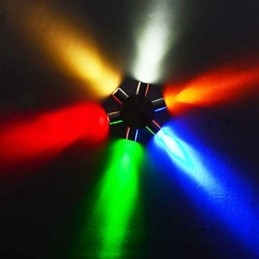 Applique da parete LED mini moderna contemporanea in metallo argento