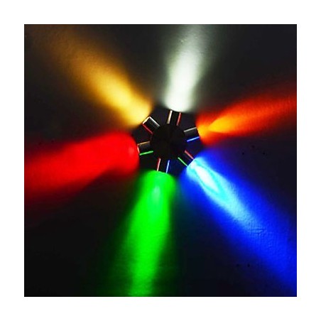 Applique da parete LED mini moderna contemporanea in metallo argento