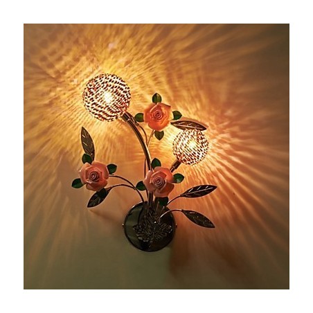Applique da parete moderna in metallo e cristallo cromo 2 luci G4 LED bianco caldo