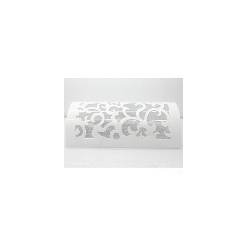 TUTTO BLU Applique da parete a filo moderna in acrilico bianco E26/E27 24 cm