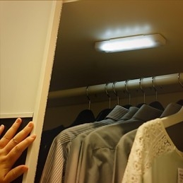 Applique da parete LED sottile con sensore corpo umano
