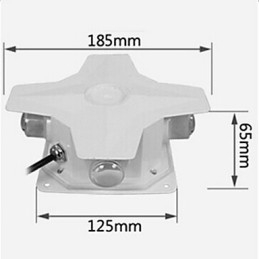 Applique da parete LED a filo moderna contemporanea 5 W 18 cm