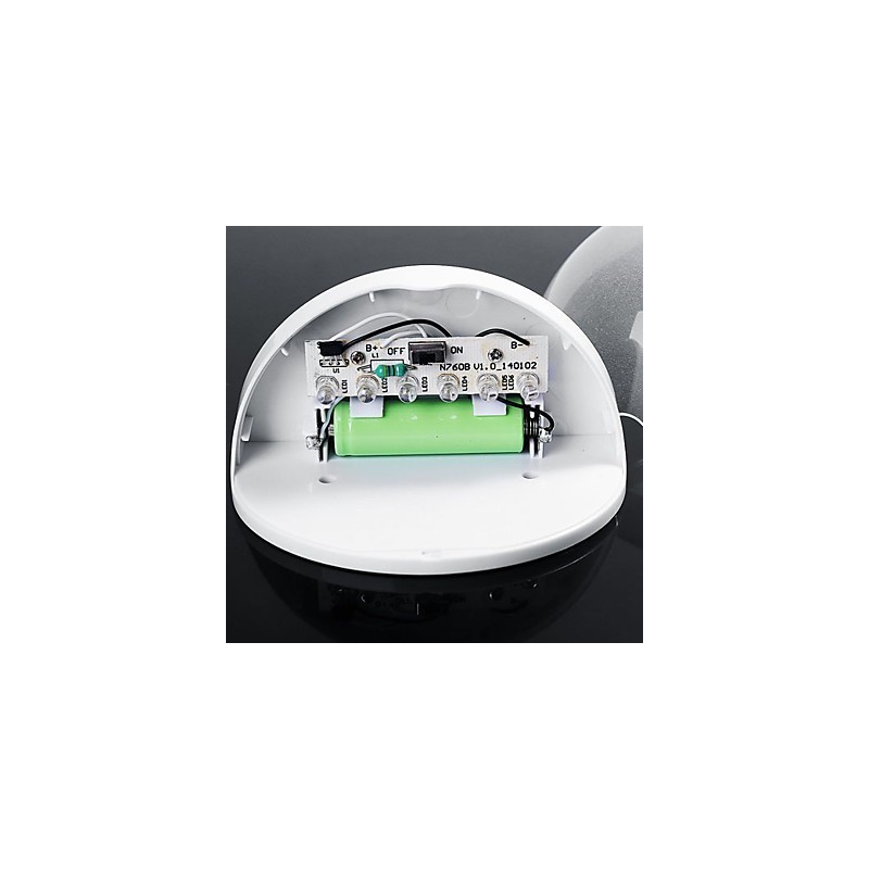 Applique da parete solare da giardino con sensore automatico, luce bianca