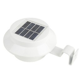 Applique da parete solare LED mini bianca