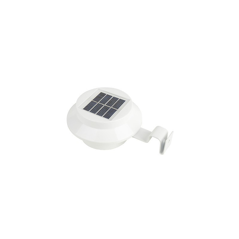 Applique da parete solare LED mini bianca