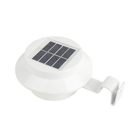 Applique da parete solare LED mini bianca