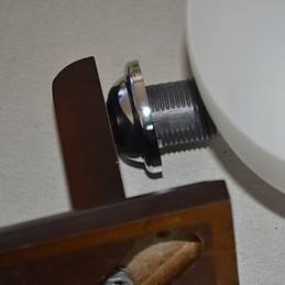 Applique da parete in vetro moderna con luce calda per testata letto