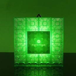 Applique da parete LED moderna in plastica, 220-240 V, con lampadina inclusa