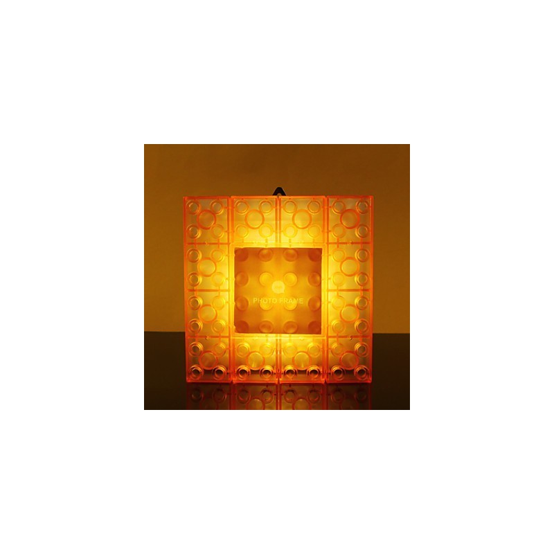 Applique da parete LED moderna in plastica, 220-240 V, con lampadina inclusa