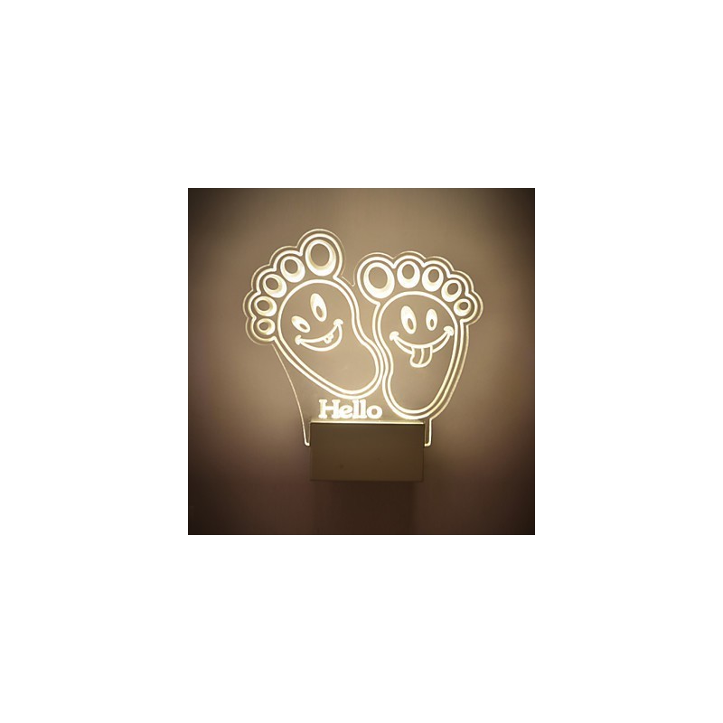 Applique da parete a filo LED moderno in metallo